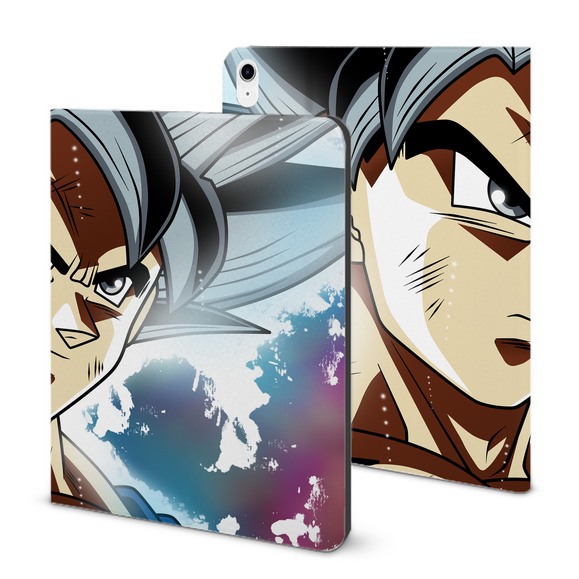 （画像用） ドラゴンボール DRAGON BALL IPad ケース ブック型 PUレザー TPU 耐衝撃 軽量 薄型 ペン収納なし 全面保護 IPad 各モデル対応
